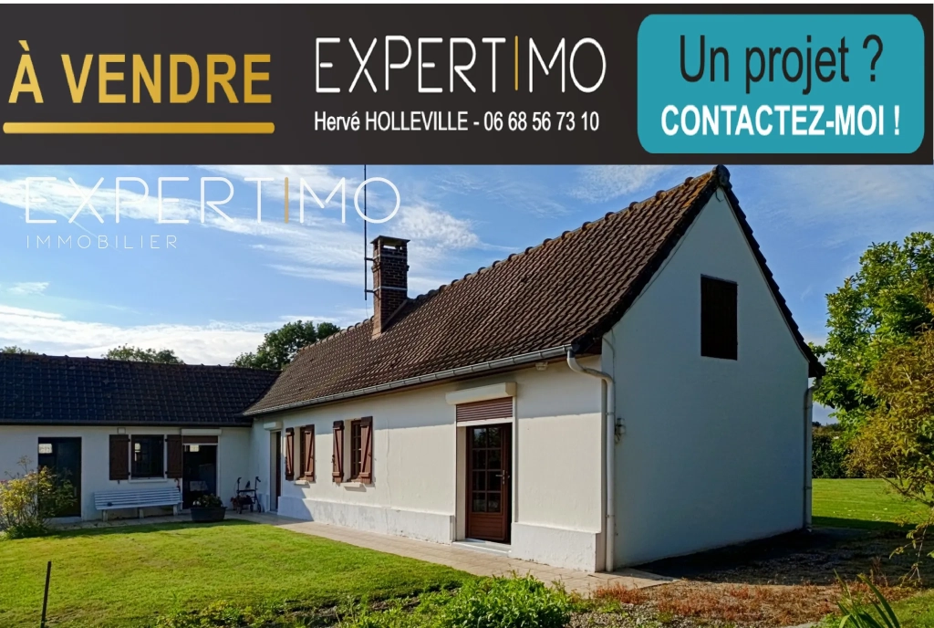 Maison de campagne avec jardin à proximité de la baie de Somme