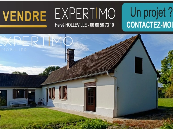 Maison de campagne avec jardin à proximité de la baie de Somme