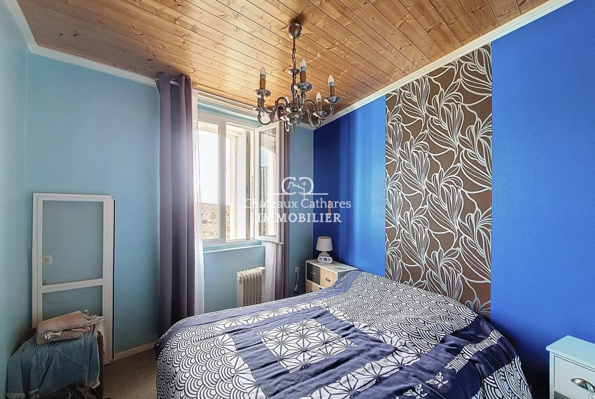 Maison de village ancienne avec remise à Lesquerde - 80 m² 