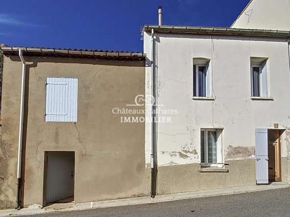 Maison de village ancienne avec remise à Lesquerde - 80 m²
