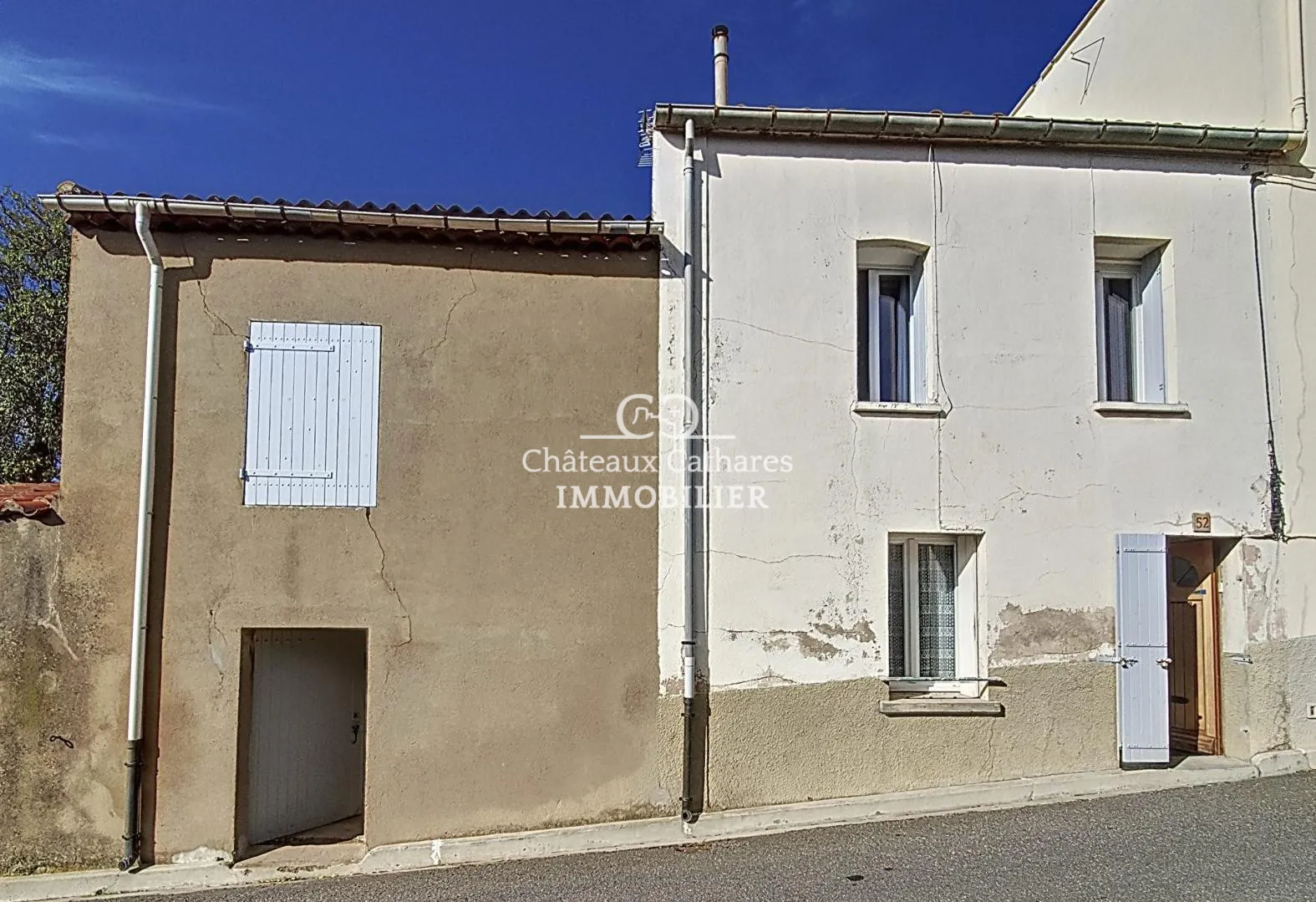 Maison de village ancienne avec remise à Lesquerde - 80 m² 
