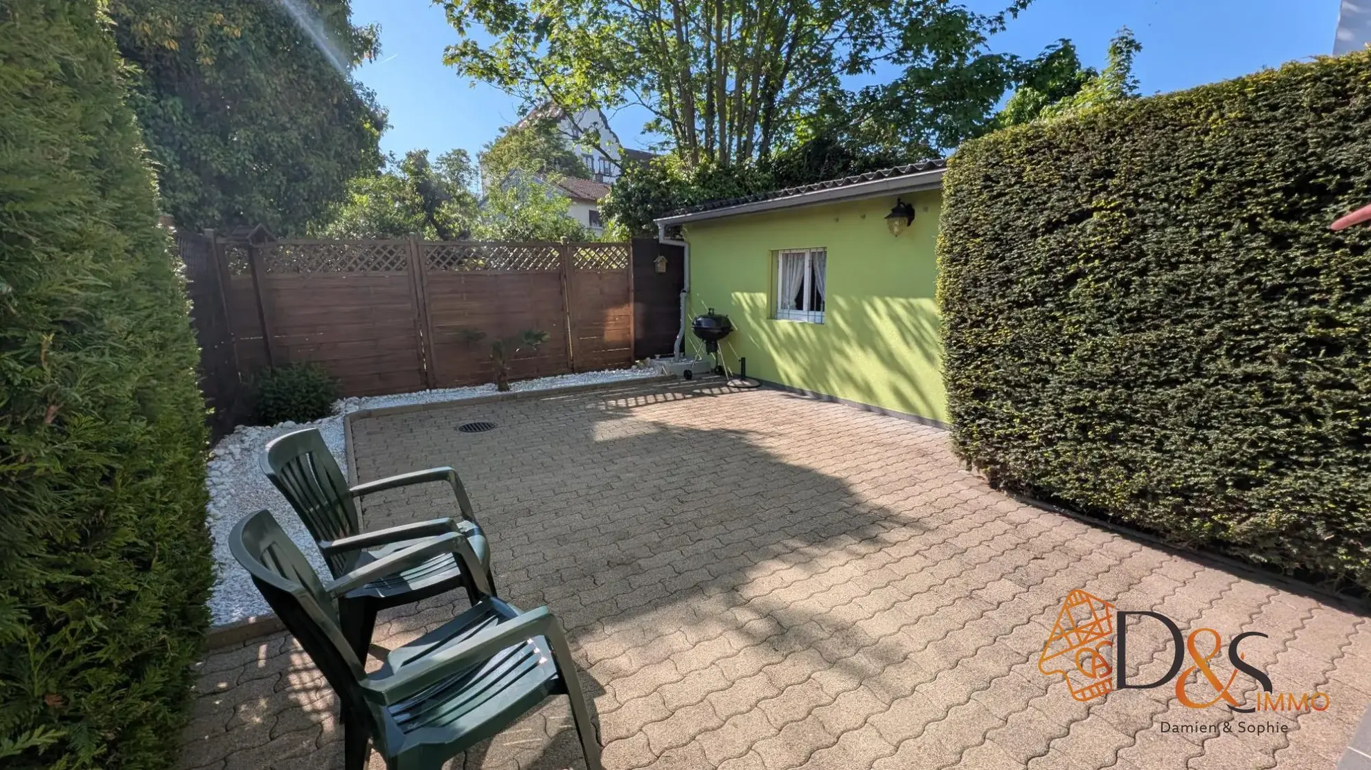 Maison mitoyenne 2 chambres à Mulhouse dans le quartier 'Barbanègre' 