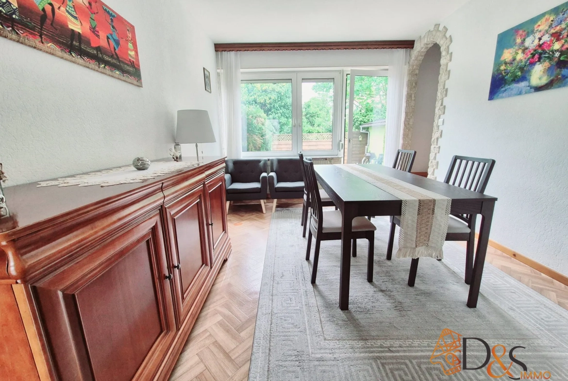 Maison mitoyenne 2 chambres à Mulhouse dans le quartier 'Barbanègre' 