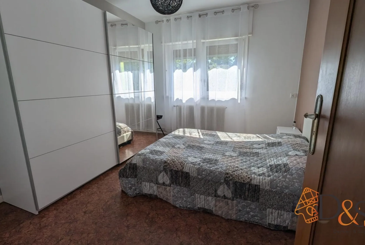 Maison mitoyenne 2 chambres à Mulhouse dans le quartier 'Barbanègre' 