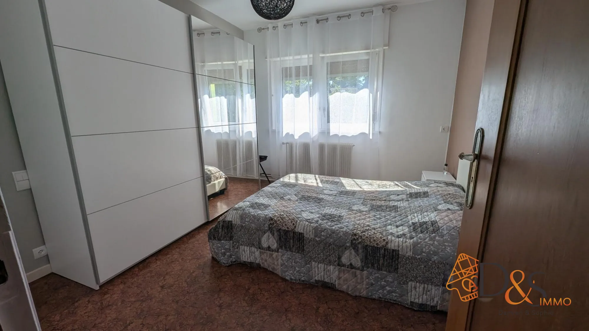 Maison mitoyenne 2 chambres à Mulhouse dans le quartier 'Barbanègre' 