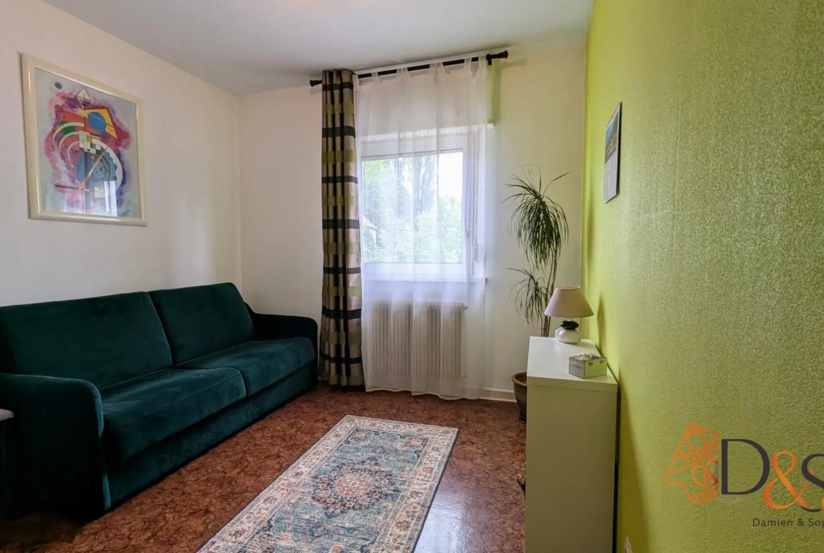 Maison mitoyenne 2 chambres à Mulhouse dans le quartier 'Barbanègre' 