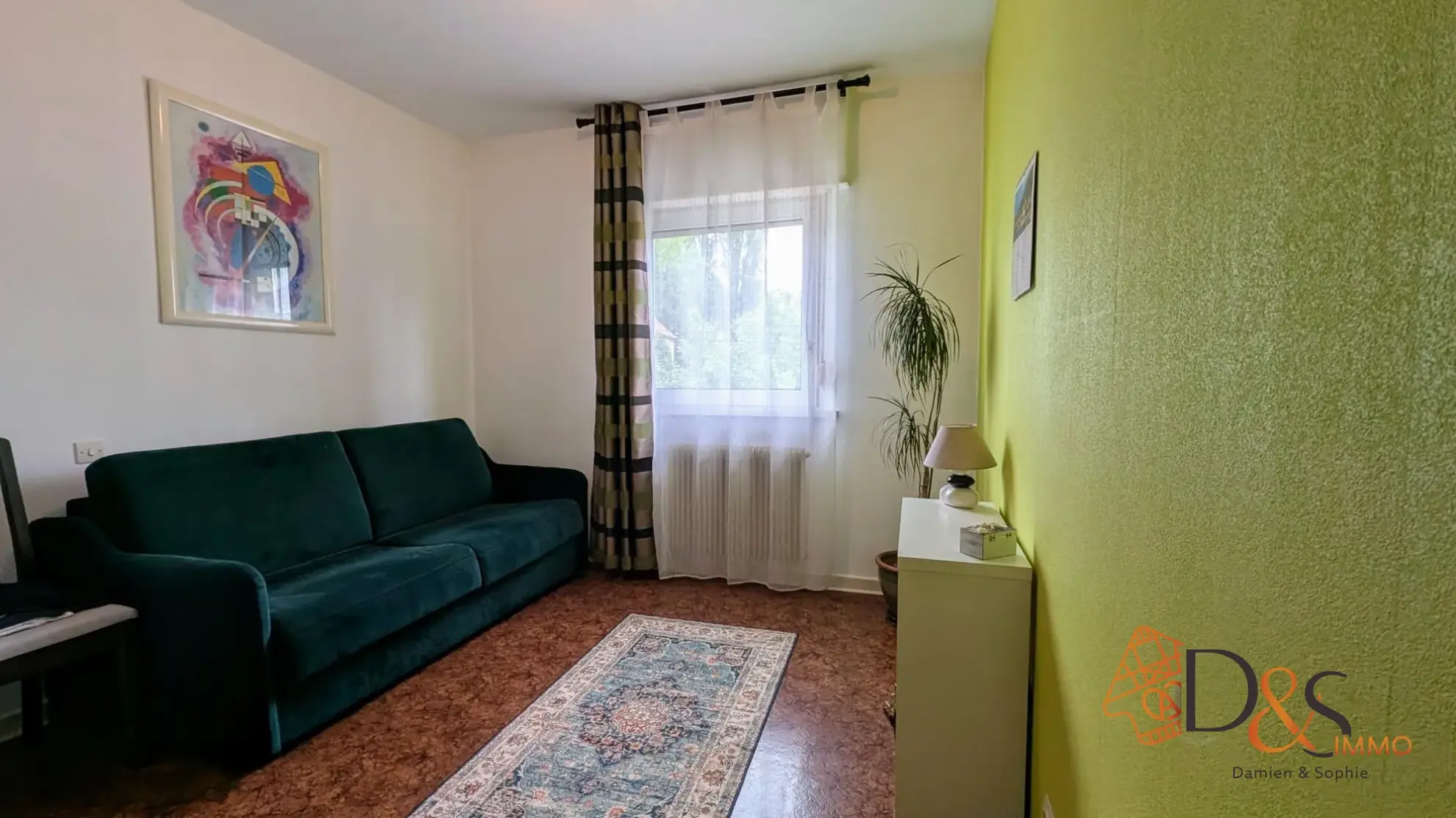 Maison mitoyenne 2 chambres à Mulhouse dans le quartier 'Barbanègre' 