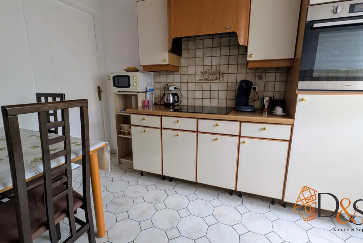 Maison mitoyenne 2 chambres à Mulhouse dans le quartier 'Barbanègre' 