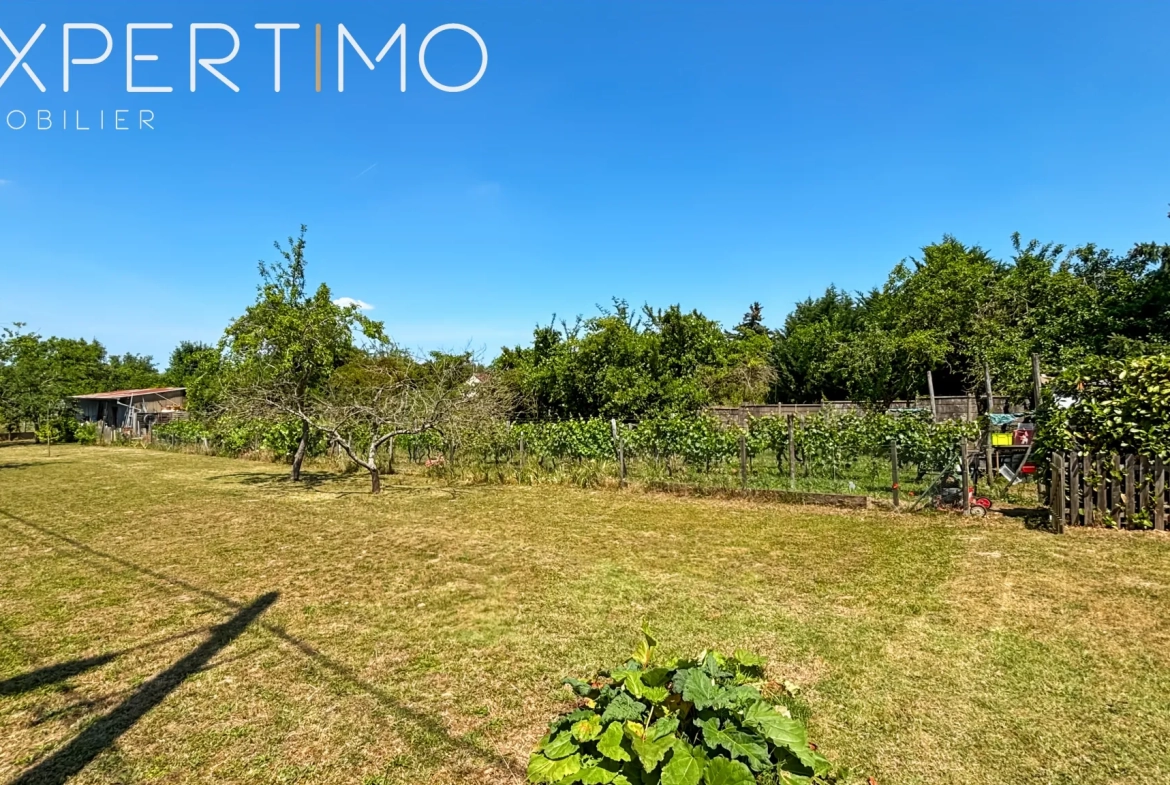 Maison 2 chambres avec jardin, garage et vie de plain-pied à Morigny-Champigny 
