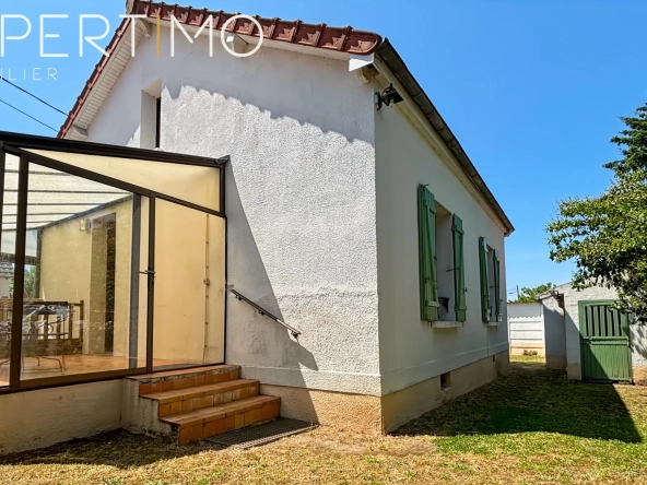Maison 2 chambres avec jardin, garage et vie de plain-pied à Morigny-Champigny