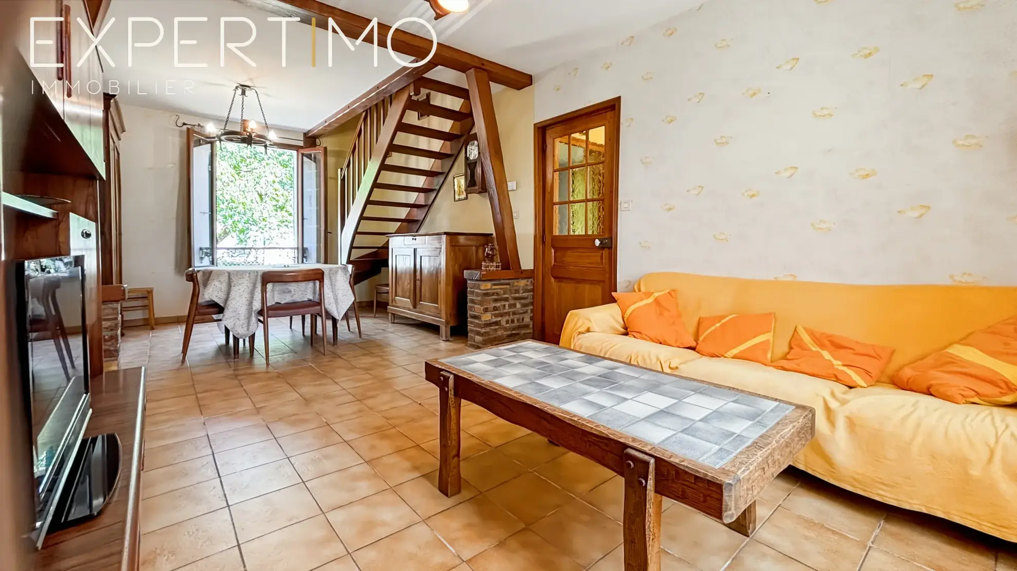 Maison 2 chambres avec jardin, garage et vie de plain-pied à Morigny-Champigny 