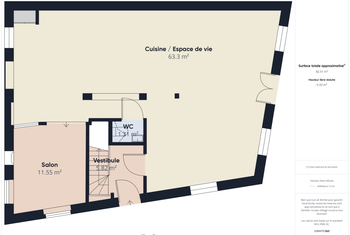 Maison de caractère avec 5 chambres et studio indépendant à Clamecy 