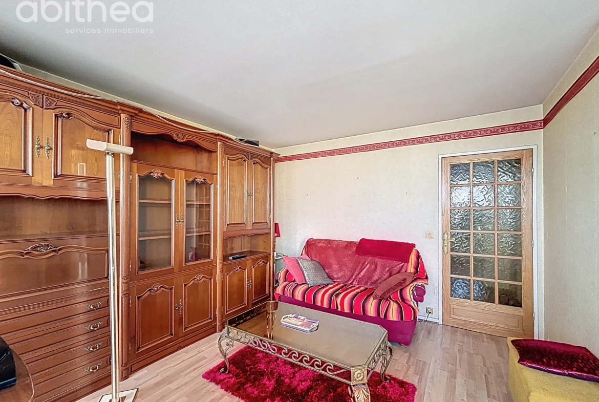 Appartement 3 pièces lumineux avec balcon et parking à Choisy-le-Roi 