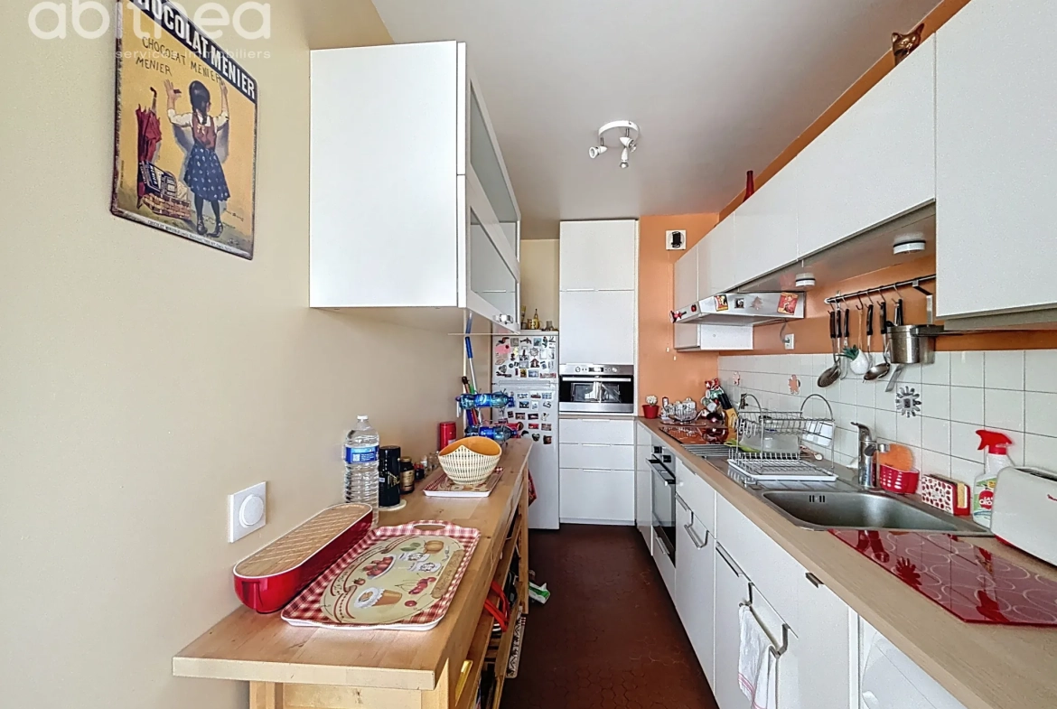 Appartement 3 pièces lumineux avec balcon et parking à Choisy-le-Roi 