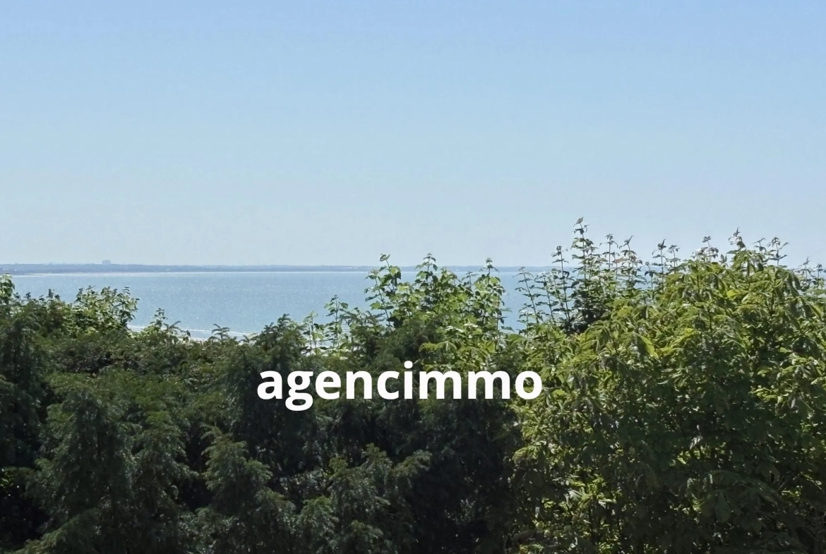 Magnifique studio avec terrasse, vue mer et jardin à Trouville-sur-Mer 