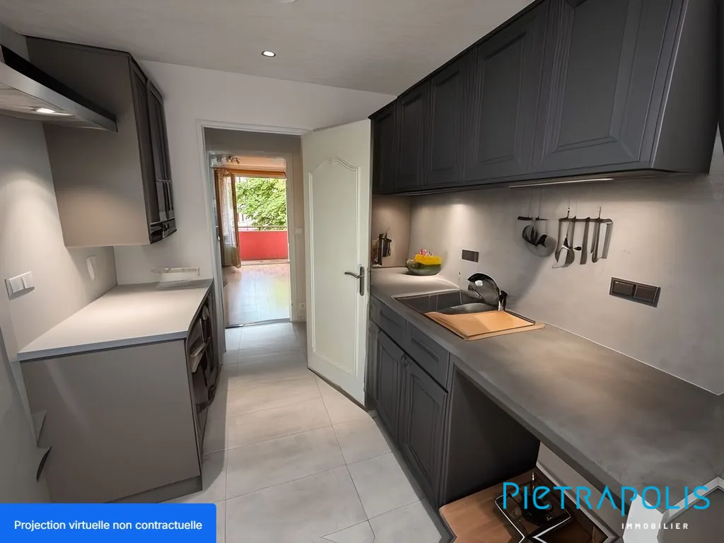 Bel appartement T3 lumineux avec balcon à Villefranche-sur-Saône 