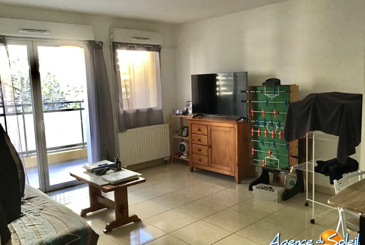 A vendre appartement T2 de 40 m² avec terrasse à Saint-Laurent-de-la-Salanque 