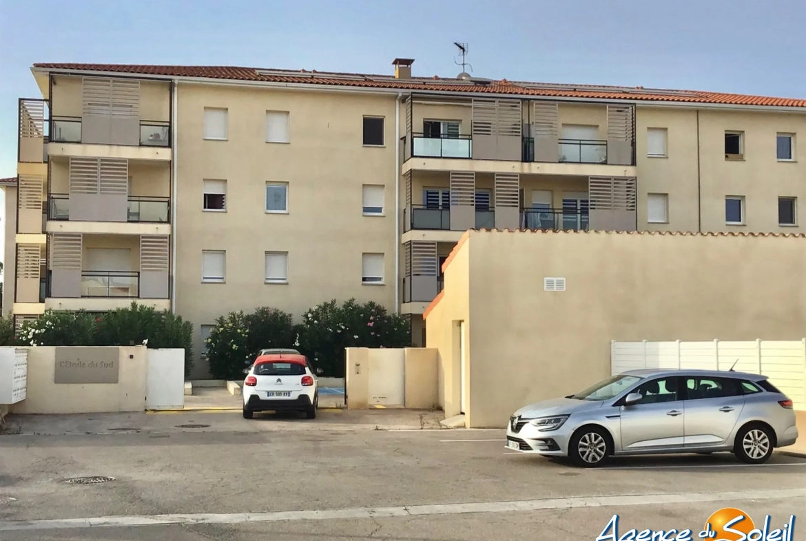 A vendre appartement T2 de 40 m² avec terrasse à Saint-Laurent-de-la-Salanque 