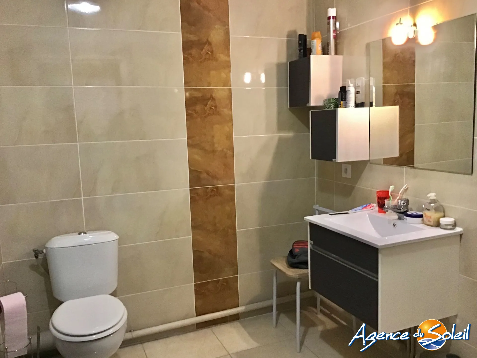 A vendre appartement T2 de 40 m² avec terrasse à Saint-Laurent-de-la-Salanque 