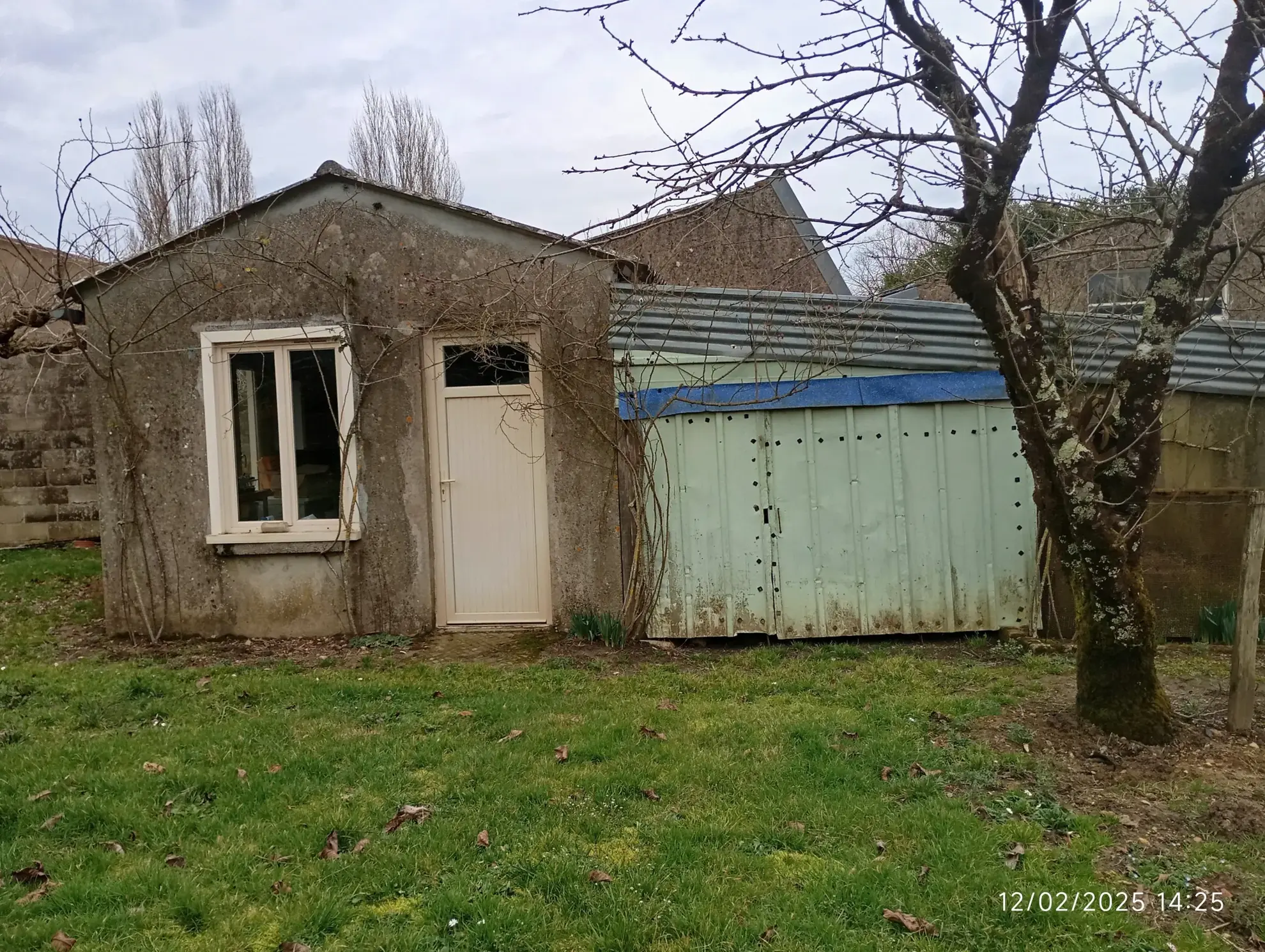 Terrain constructible de 1170 m² à Joussé avec cabane et arbres fruitiers 
