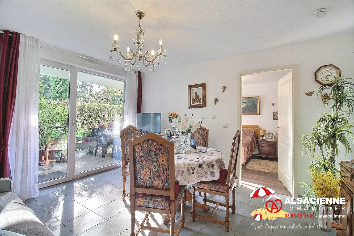 Appartement T2 à vendre à Obernai avec terrasse et parking – Investissement idéal 