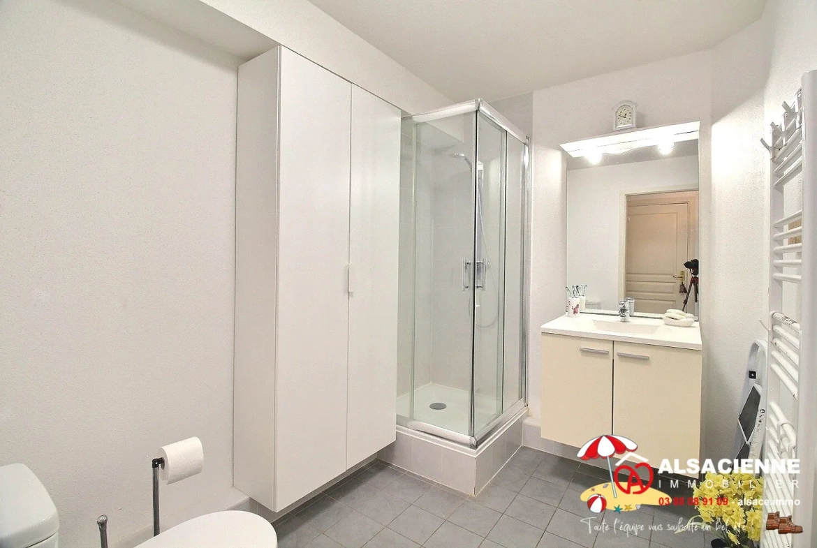 Appartement T2 à vendre à Obernai avec terrasse et parking – Investissement idéal 