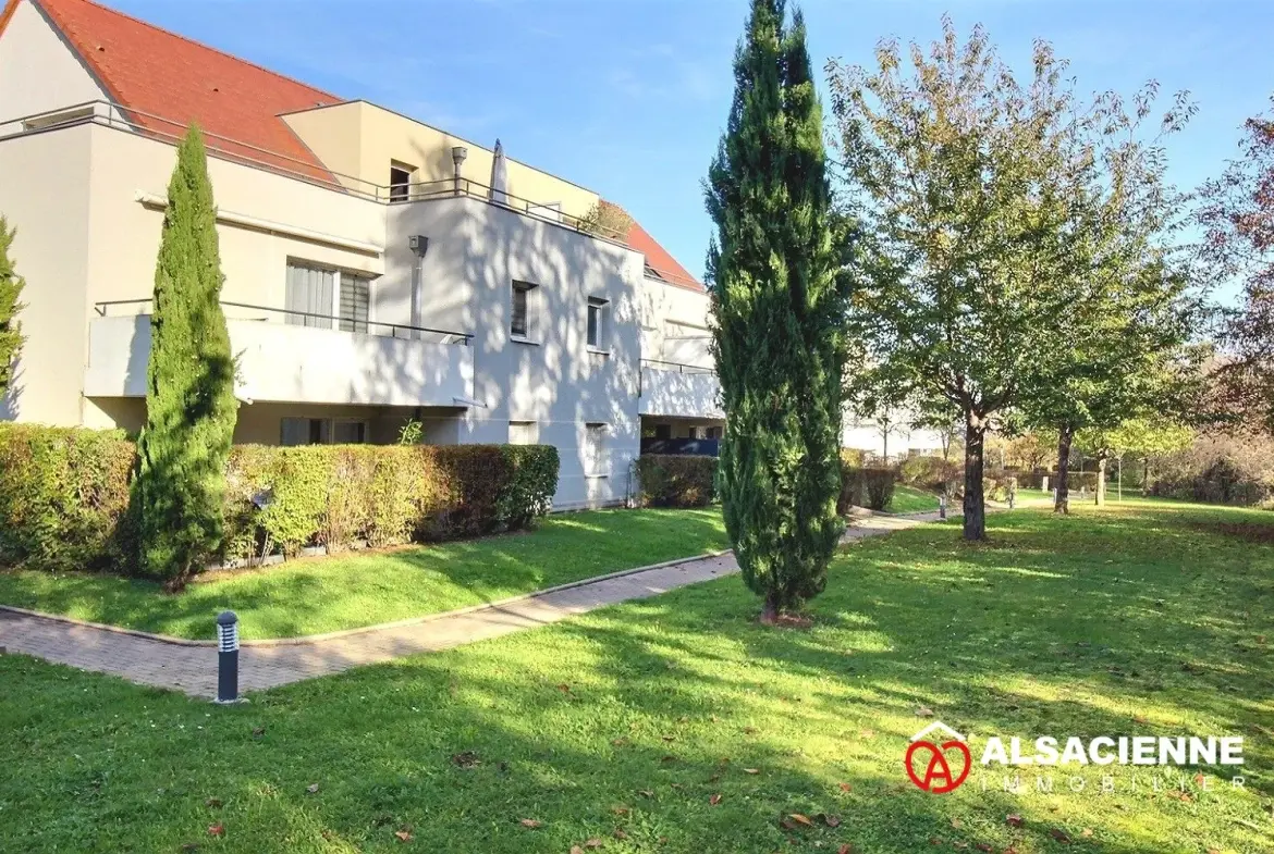 Appartement T2 à vendre à Obernai avec terrasse et parking – Investissement idéal 