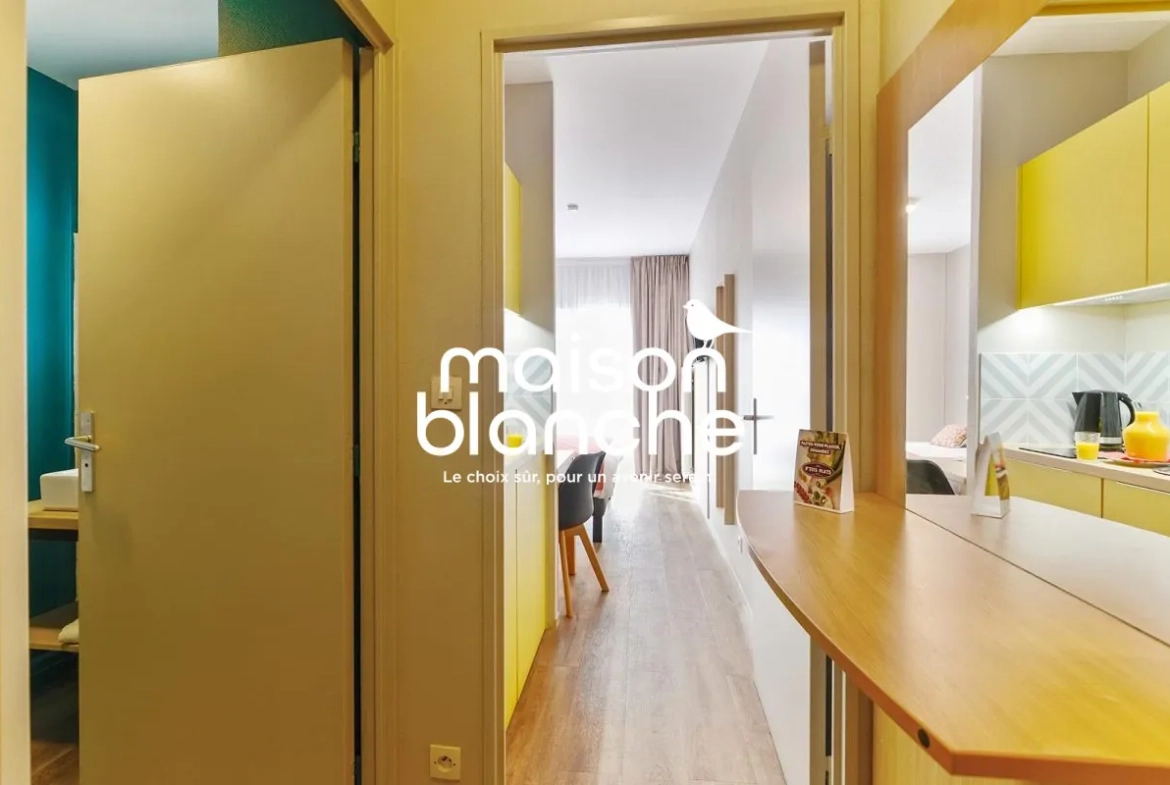 Investissement LMNP à Blois : Studio sous bail commercial avec rendement sécurisé 