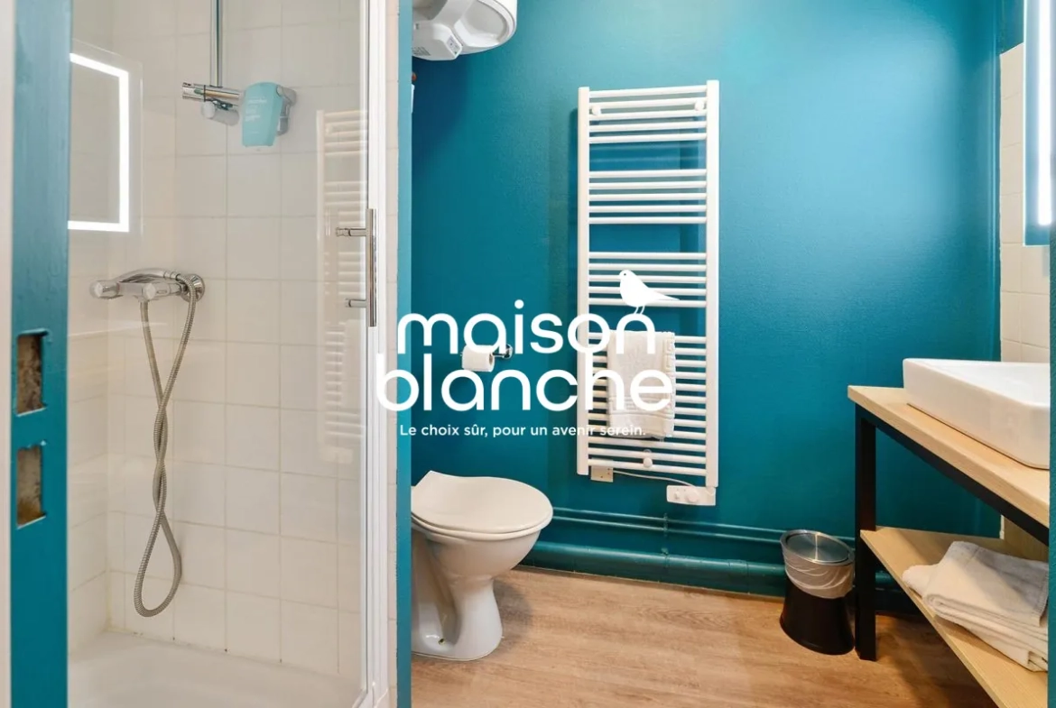 Investissement LMNP à Blois : Studio sous bail commercial avec rendement sécurisé 