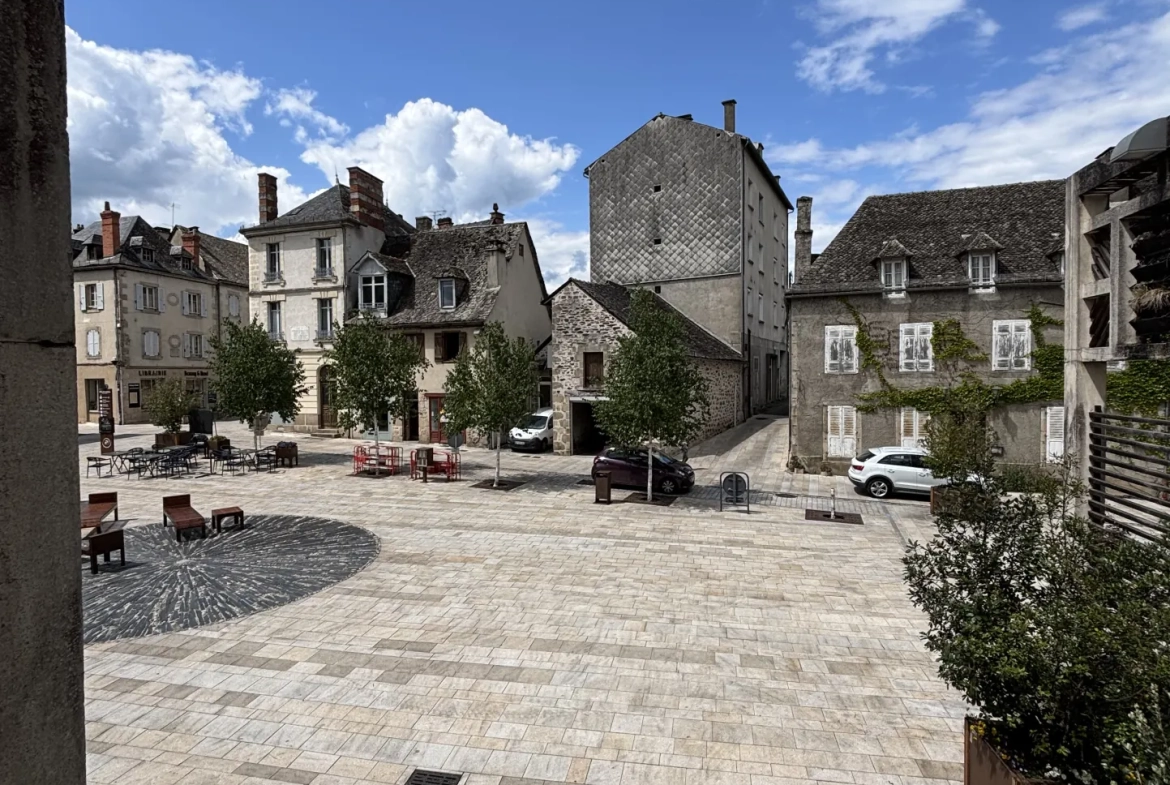Maison de ville à vendre avec garage à Argentat-sur-Dordogne 