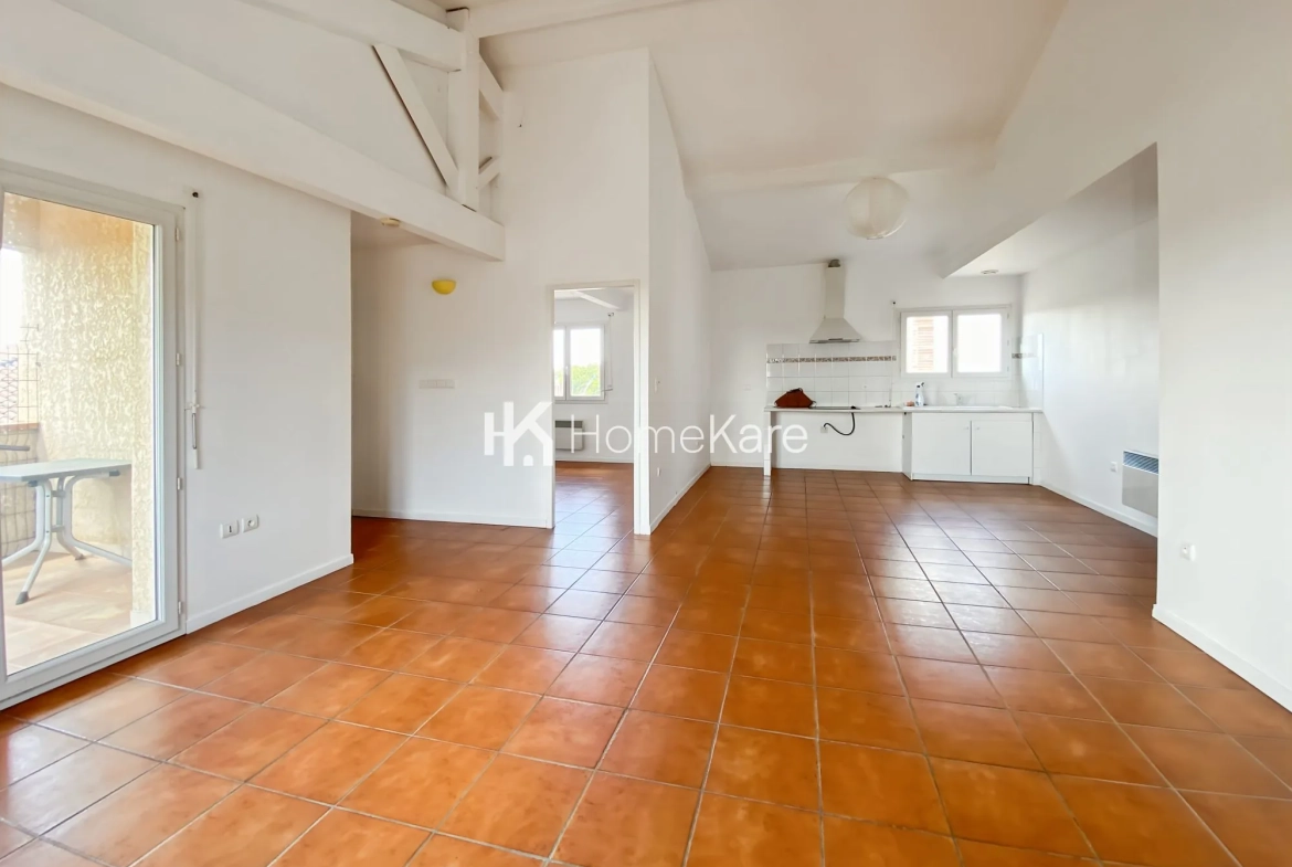 Appartement T4 à vendre à Pujaudran avec terrasse et vue dégagée 