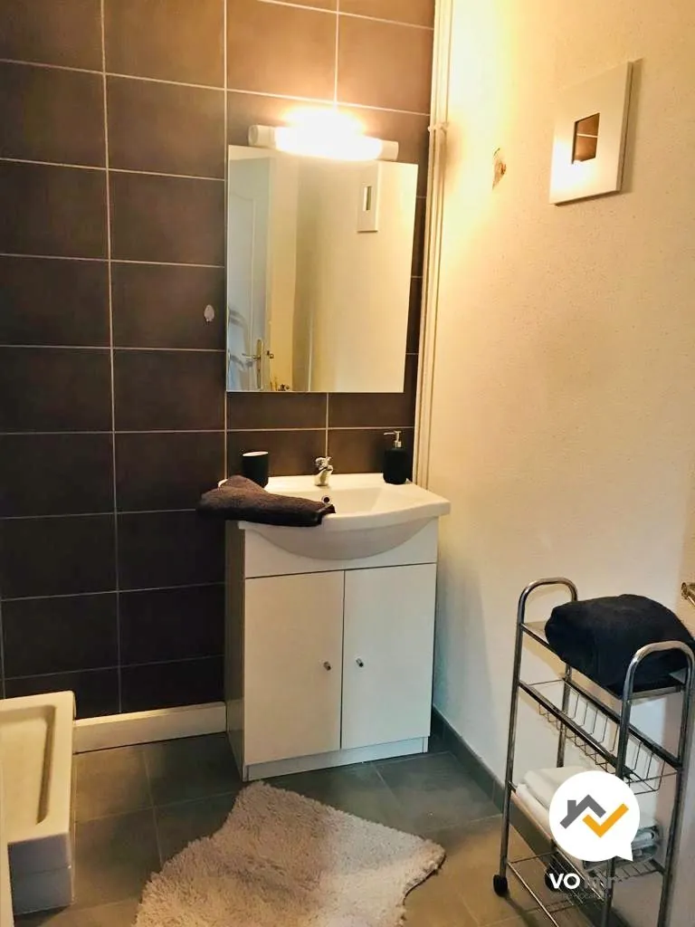 Appartement 2 pièces loué avec balcon à Illzach, proximité Mulhouse 