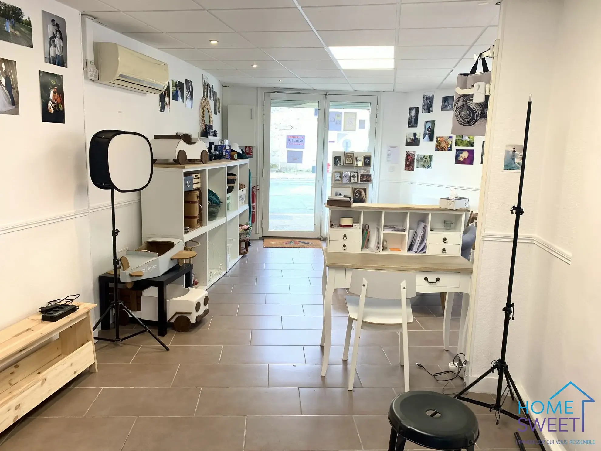 Immeuble de rapport à Sandillon avec local commercial et appartement loué 