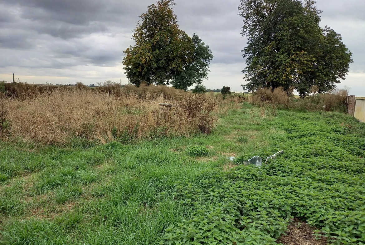 Terrain constructible de 828 m² à Vraiville avec viabilisation prête 