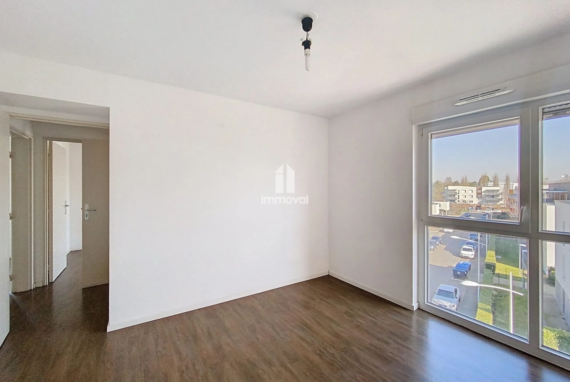 Achat appartement 3 pièces à Cronenbourg Ouest, Strasbourg – 62 m² avec terrasse et garage 