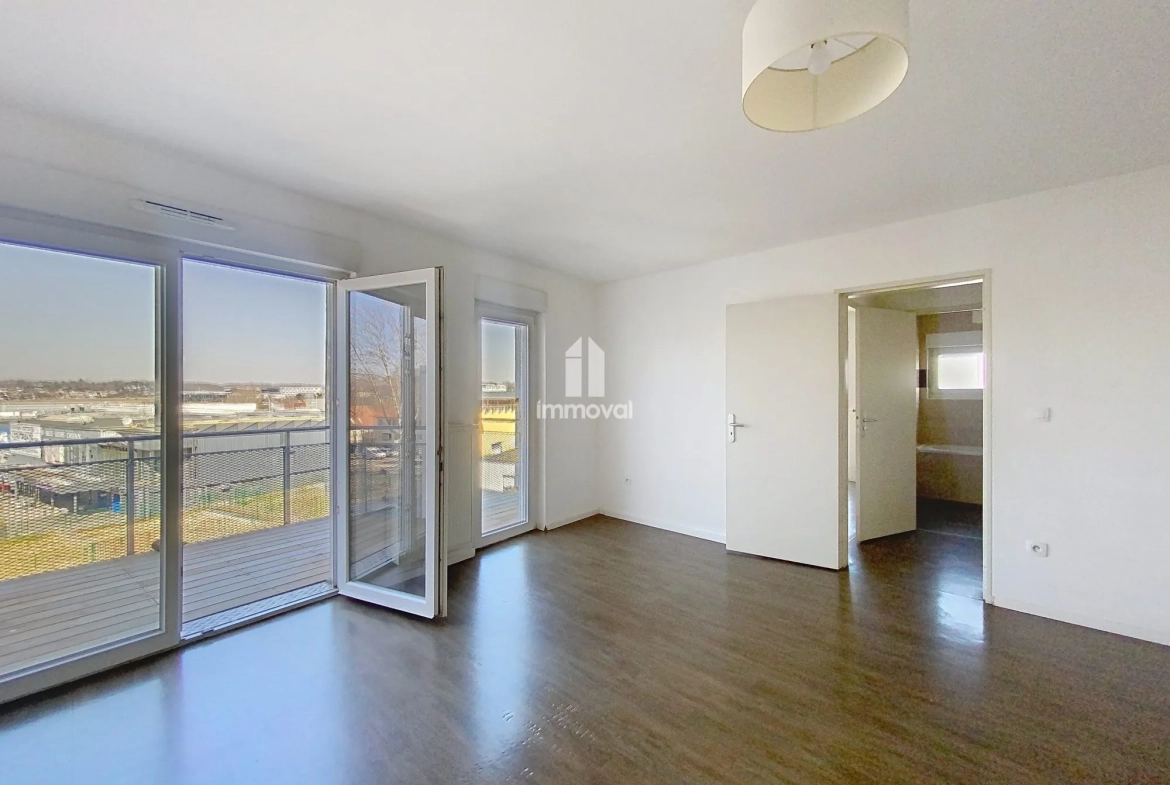 Achat appartement 3 pièces à Cronenbourg Ouest, Strasbourg – 62 m² avec terrasse et garage 