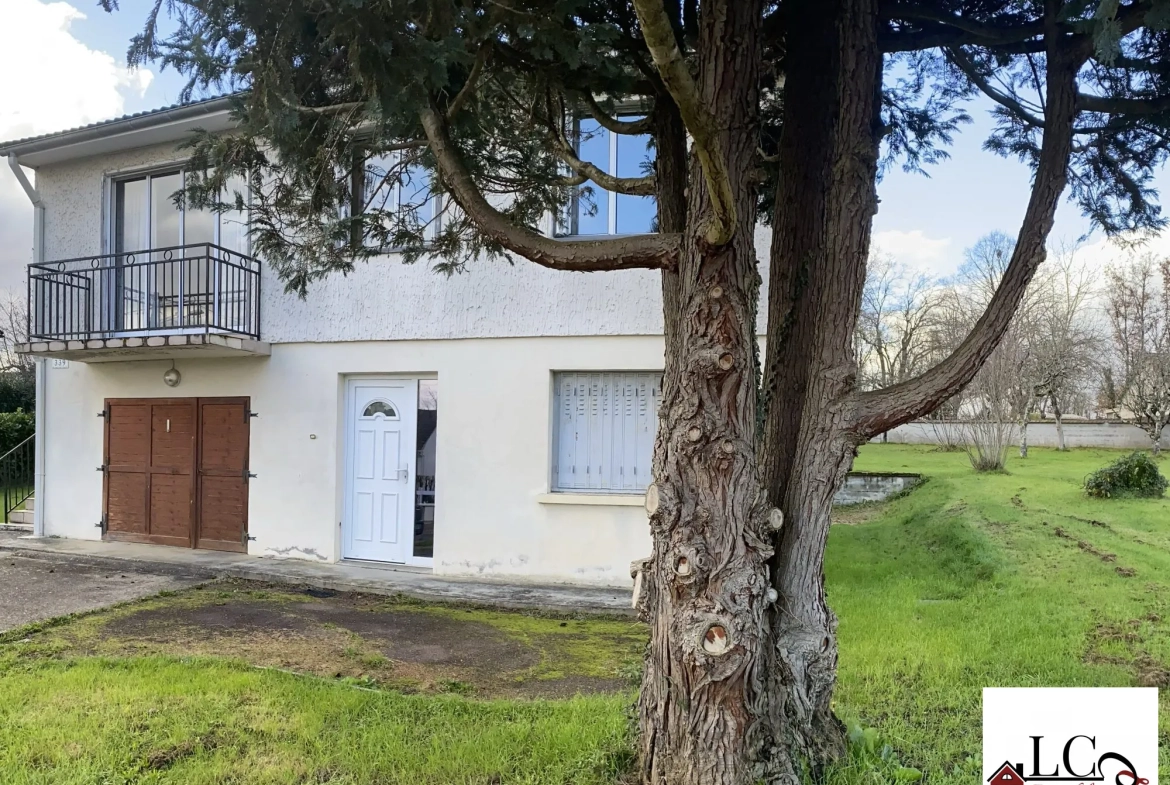 Maison à vendre à Urzy avec studio, garage et studio indépendant - 94 m² habitables 