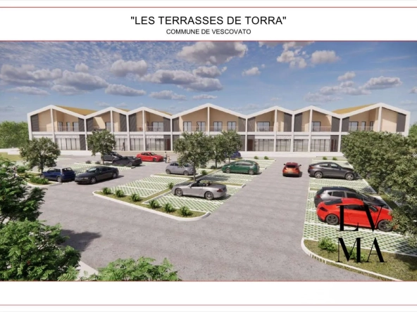 Local commercial récent de 87,5 m² à Vescovato dans résidence moderne