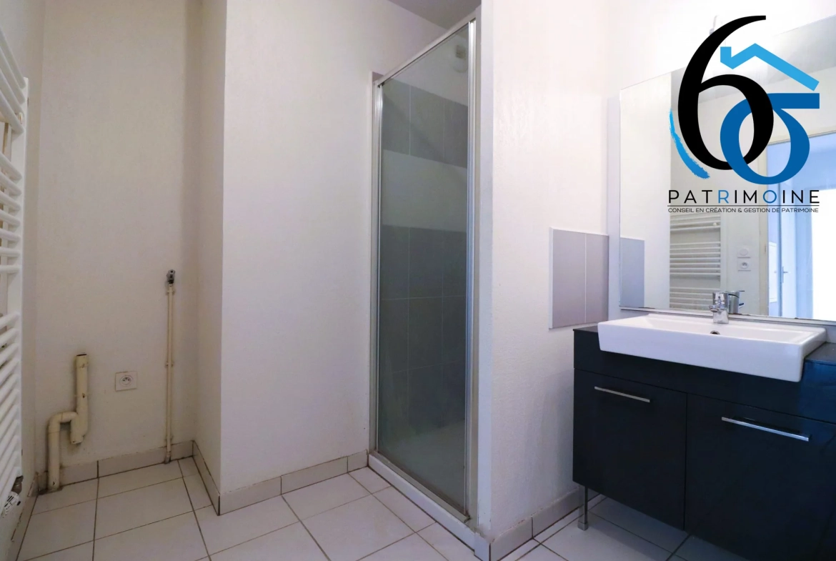 Appartement T2 44m² avec jardin et terrasse à Colomiers 