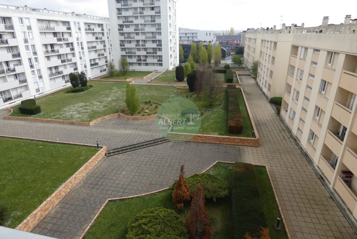 Appartement T2 lumineux de 42 m² au Havre proche université 