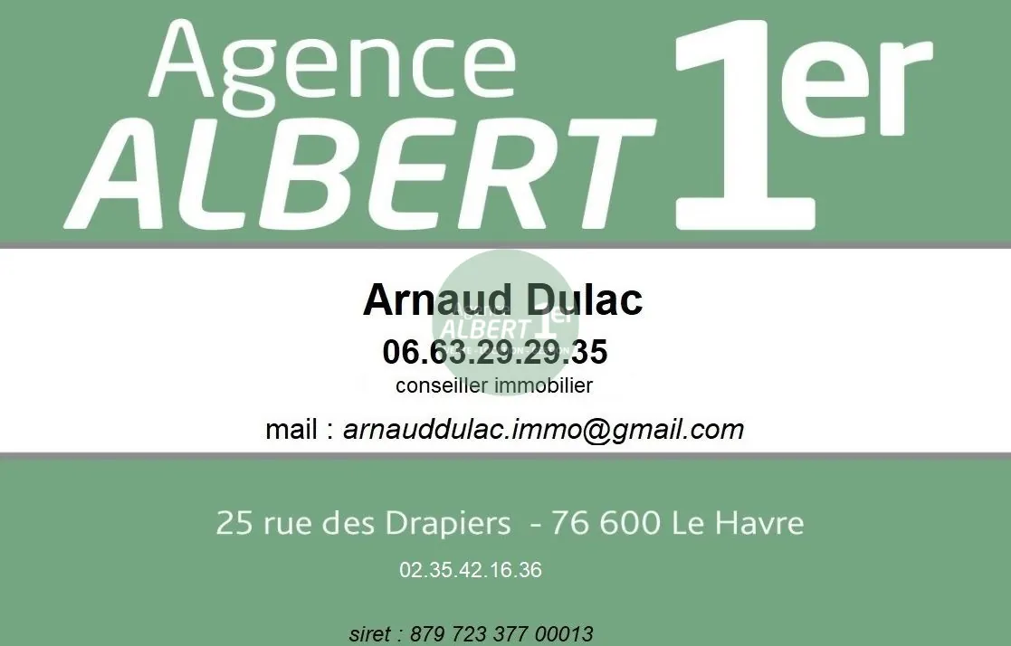 Appartement T2 lumineux de 42 m² au Havre proche université 