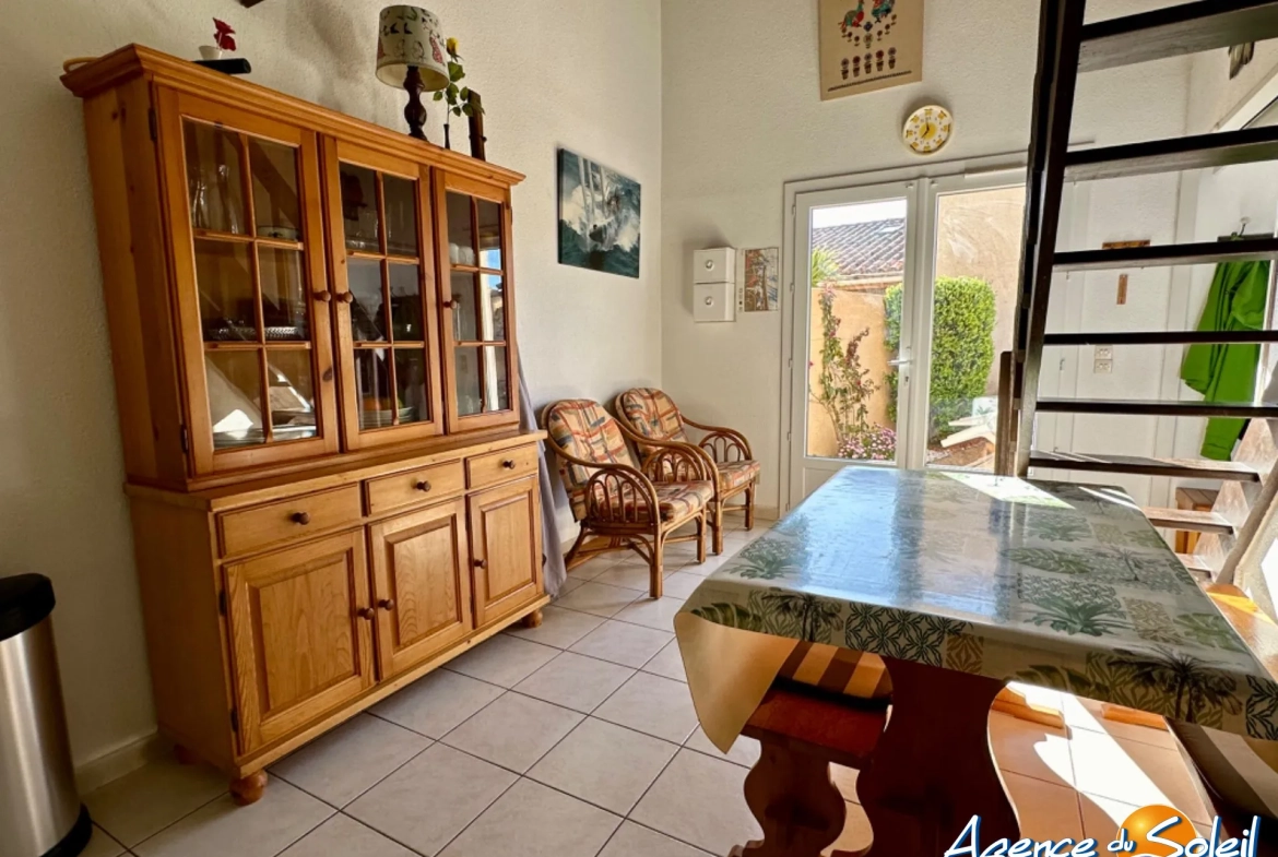 Charmant pavillon T3 avec terrasse et vue sur le Canigou à Saint-Cyprien 