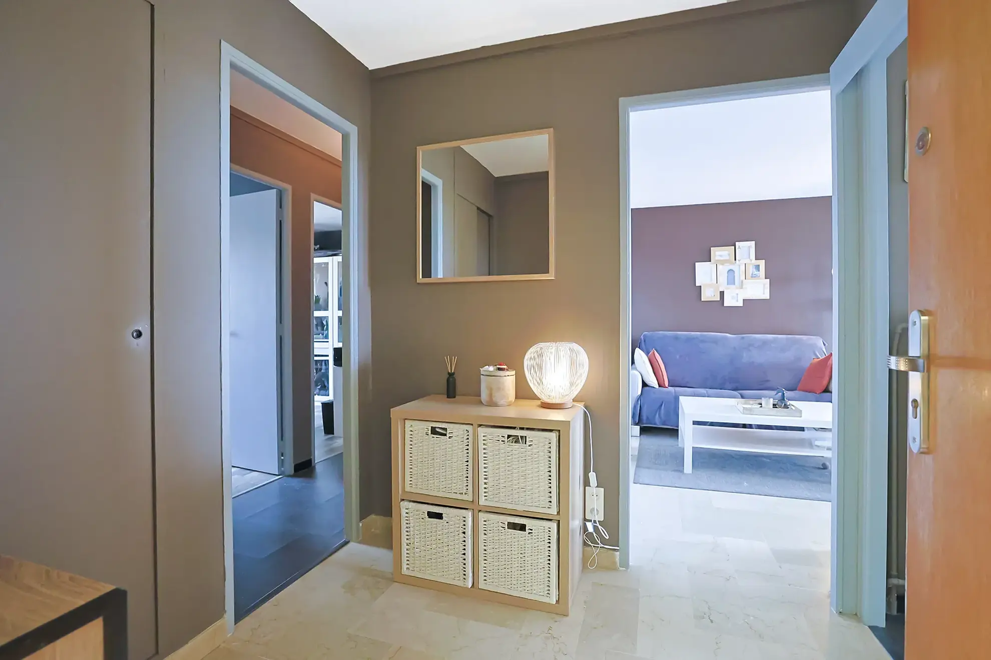 Appartement T3 avec vue mer et parking à Hyères - Dernier étage 
