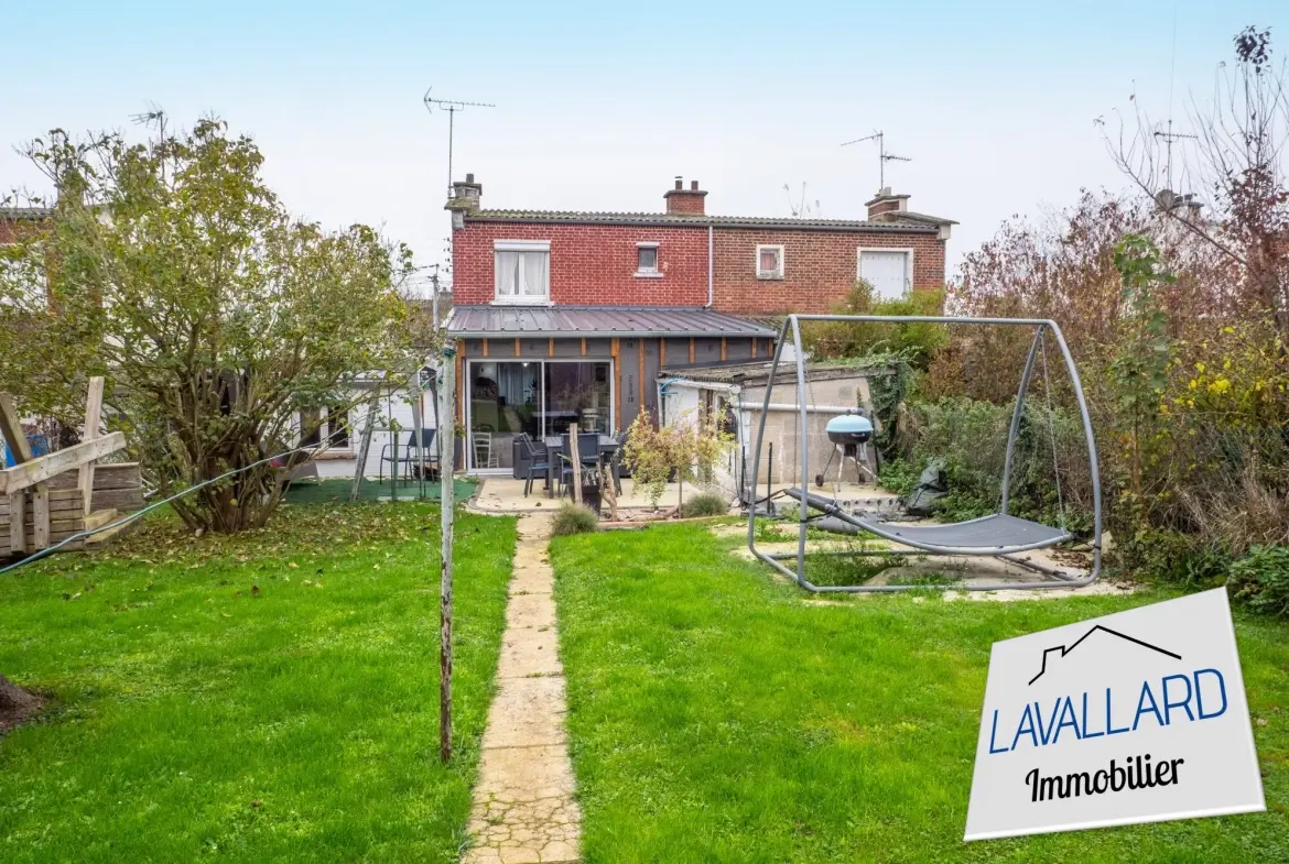 Maison à vendre à Albert de 102 m² avec jardin et garage 