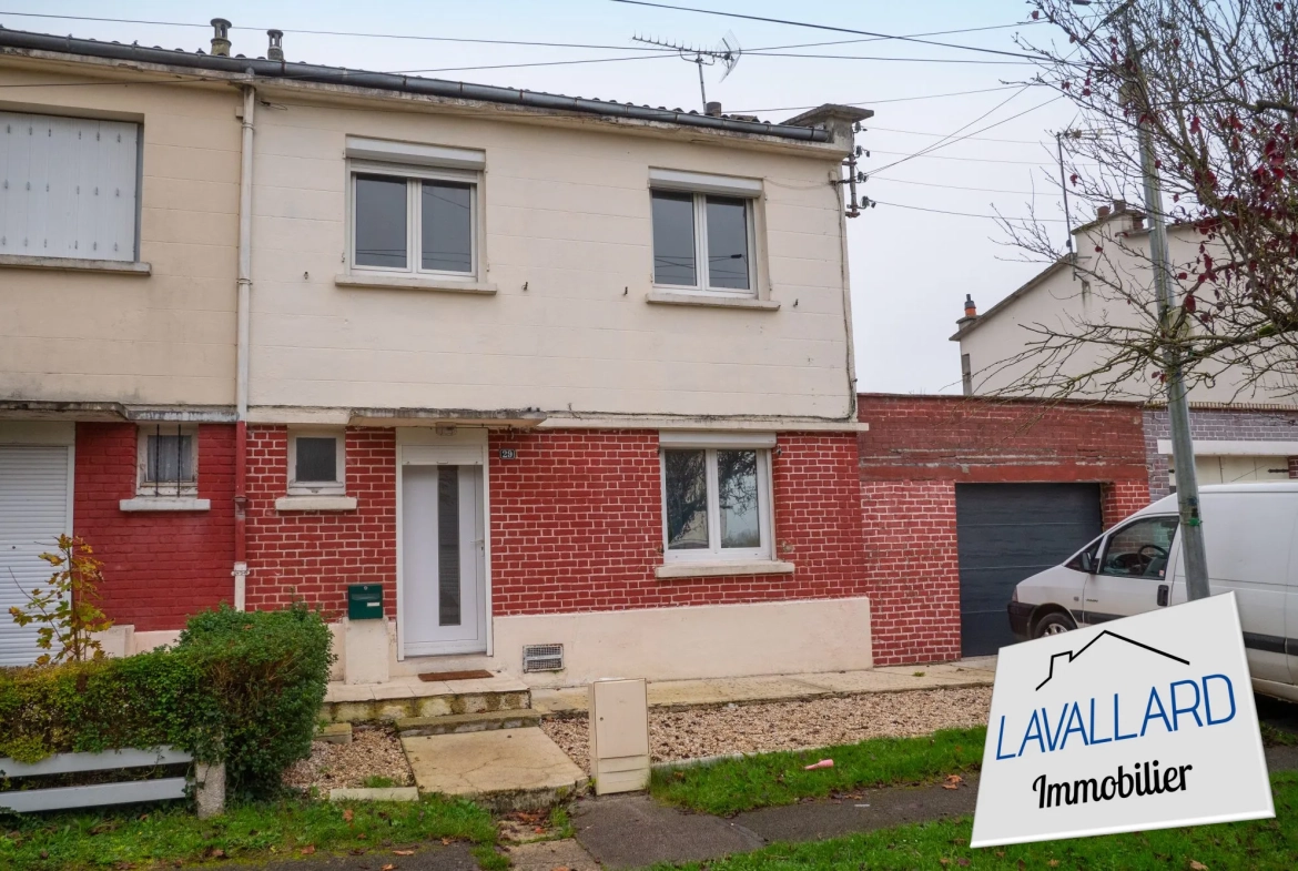 Maison à vendre à Albert de 102 m² avec jardin et garage 
