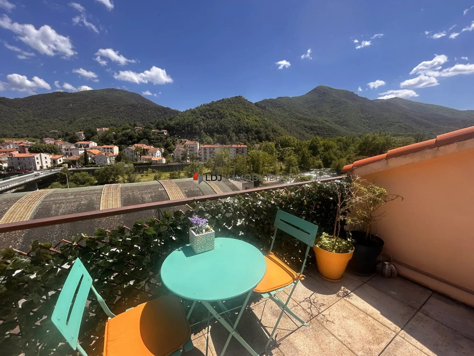 Penthouse avec terrasse sans vis-à-vis à Amélie-les-Bains en vente 