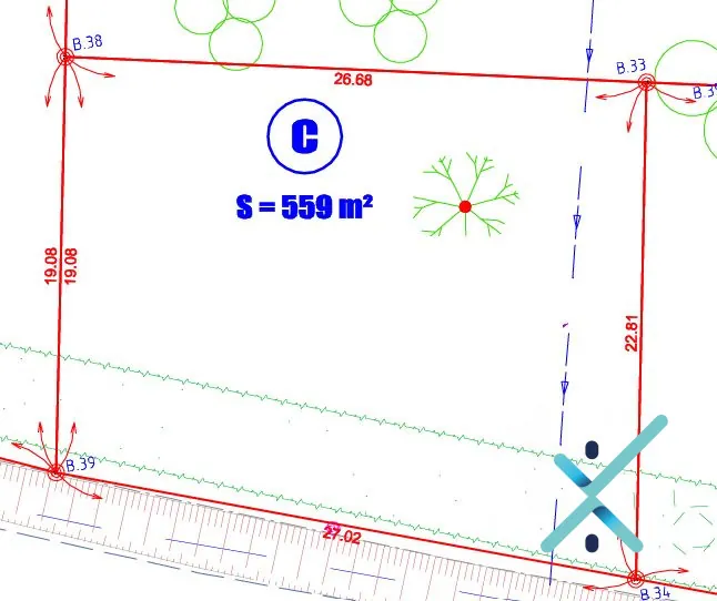 A vendre terrain constructible à La Chapelle Bouëxic, proche Rennes - 559 m² 