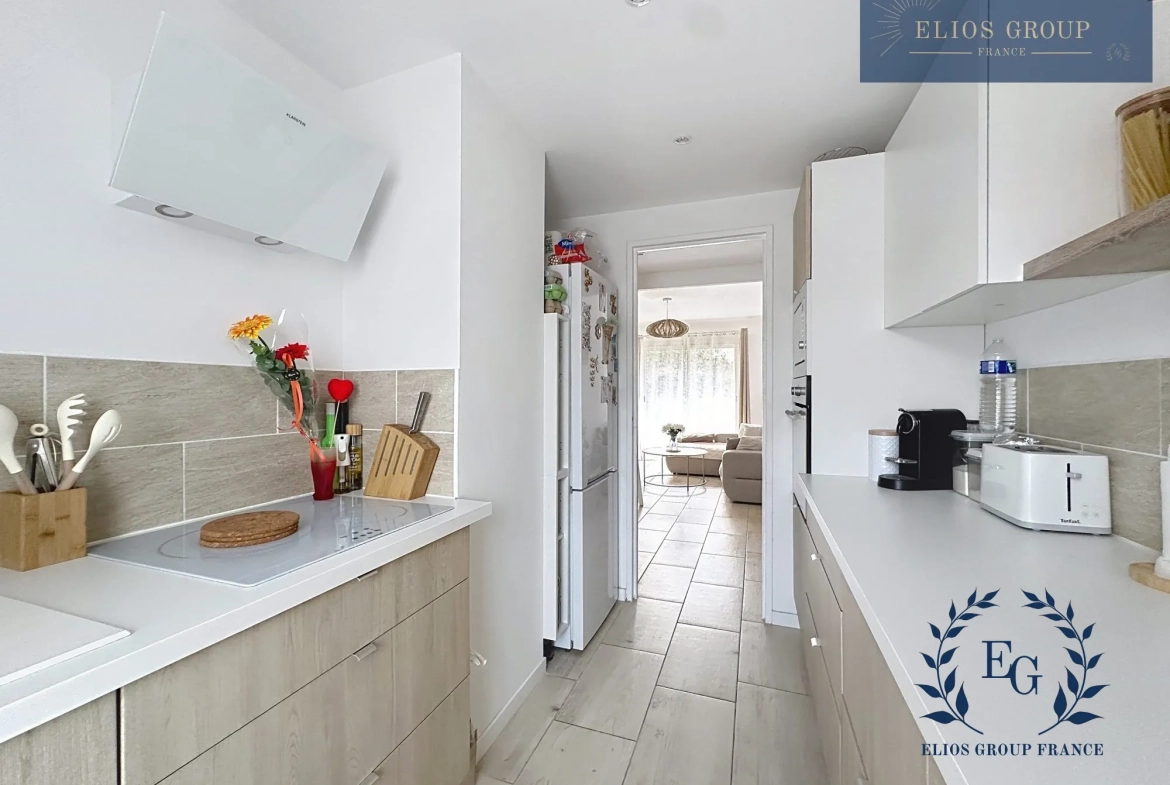 Bel appartement T3 rénové avec balcon à Toulon – moderne et lumineux 