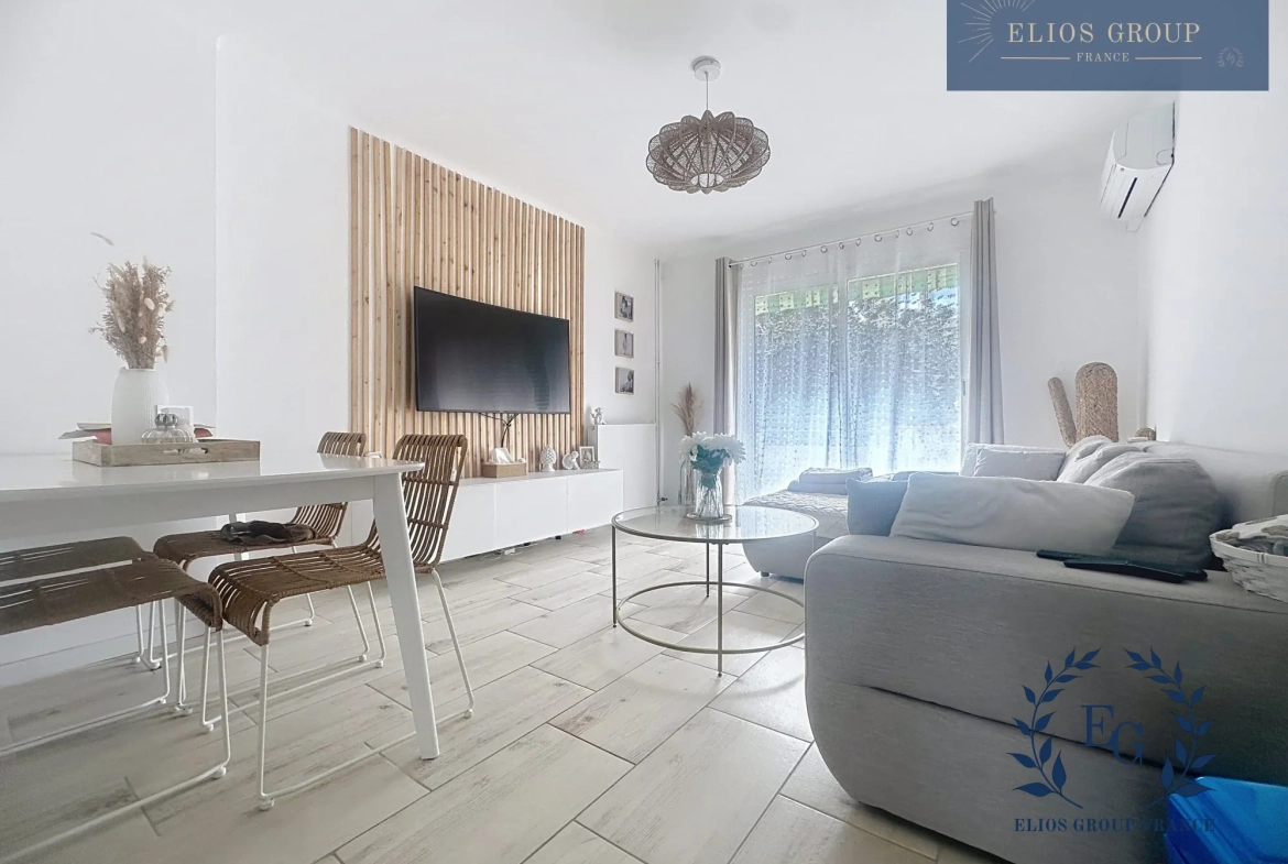 Bel appartement T3 rénové avec balcon à Toulon – moderne et lumineux 
