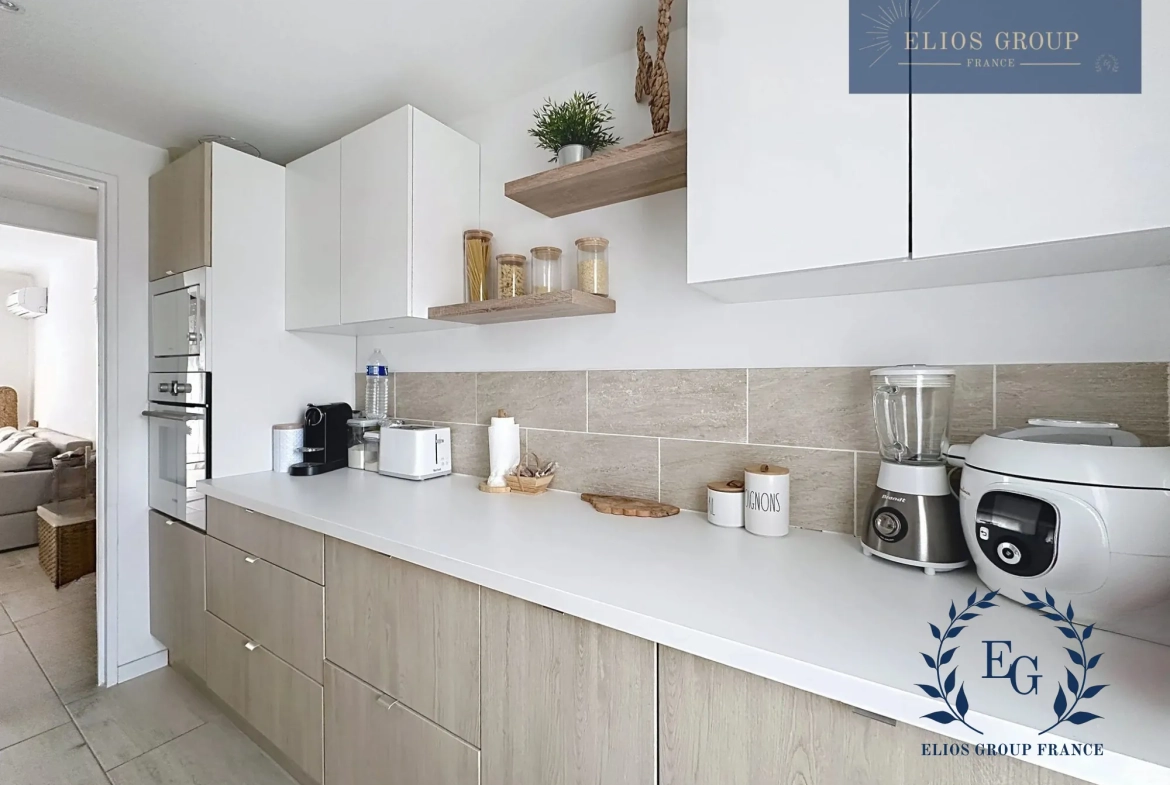 Bel appartement T3 rénové avec balcon à Toulon – moderne et lumineux 